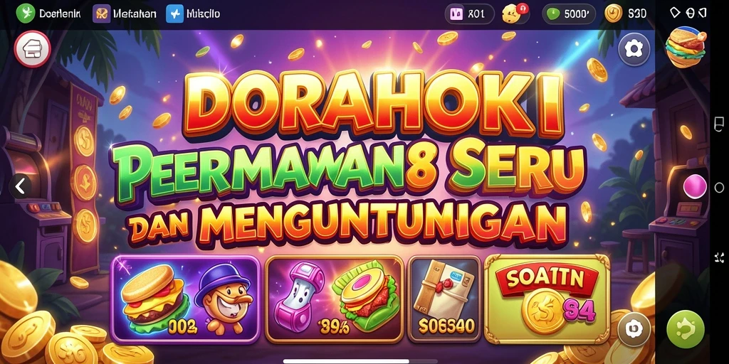 Tampilan gameplay DORAHOKI yang menarik dan seru.