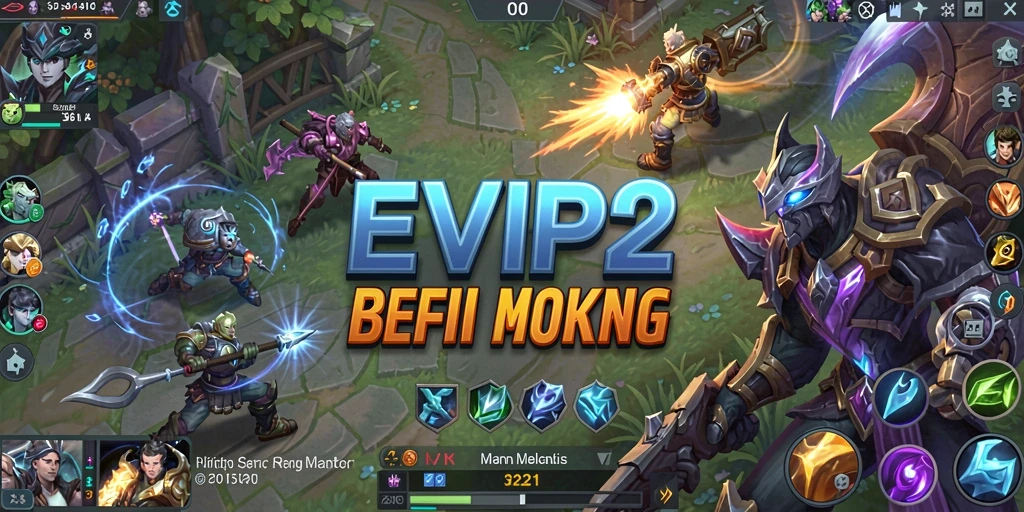 Tampilan gameplay seru dalam EVIP2 dengan aksi berintensitas tinggi.