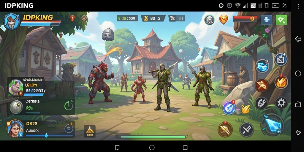Tampilan antarmuka IDPKING yang bersih dan fungsional.