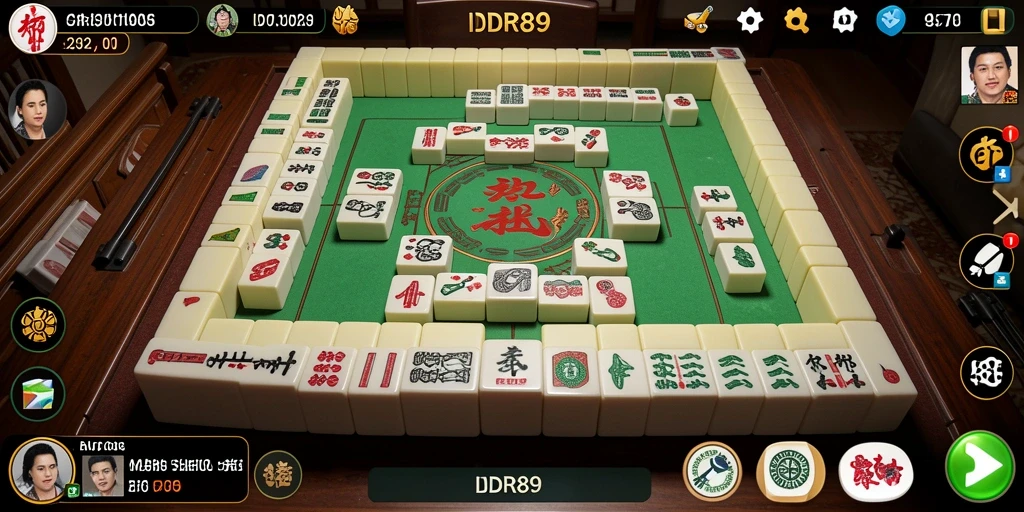 Screenshot gameplay menarik dari permainan Mahjong IDR89.
