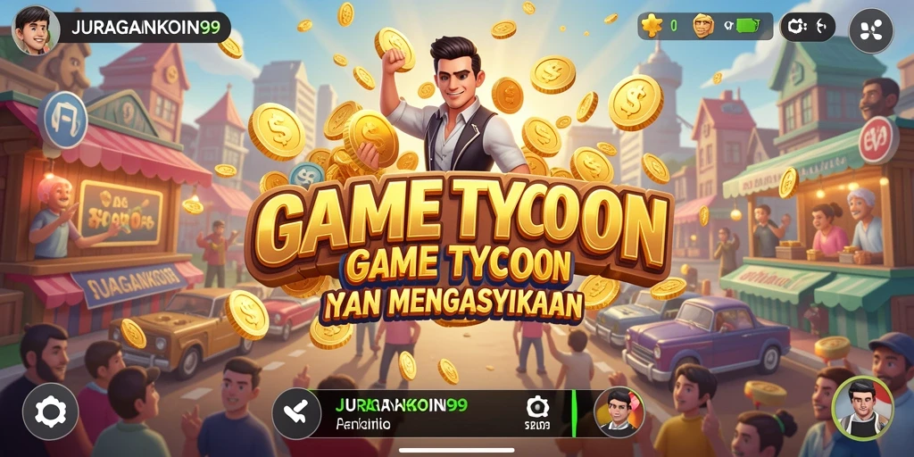 Tampilan gameplay yang menarik dari JURAGANKOIN99.