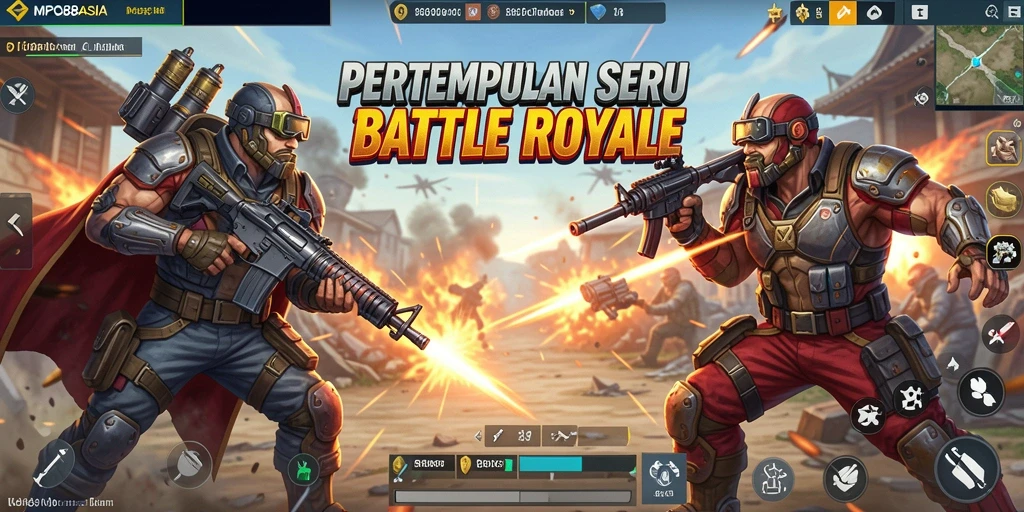 Screenshot gameplay MPO88ASIA yang menunjukkan pertempuran intens dan strategi taktis.