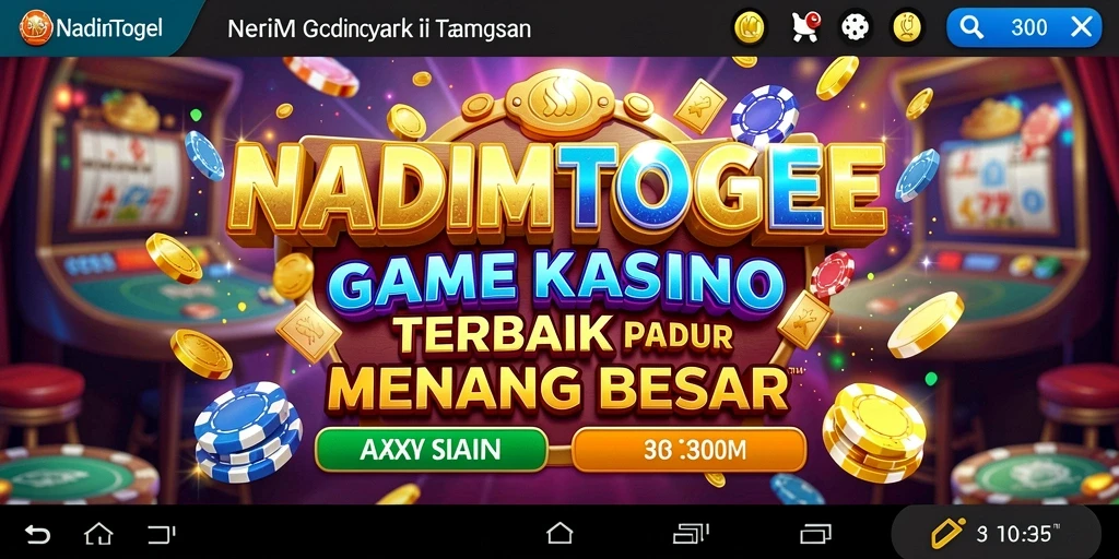 Tampilan menarik dari gameplay NADIMTOGEL yang mengasyikkan.