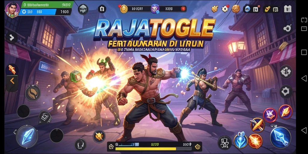 Tampilan gameplay RAJATOGEL yang intens dan menarik.