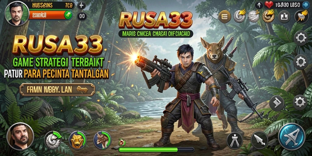 Tampilan gameplay RUSA33 dengan elemen strategi menarik.