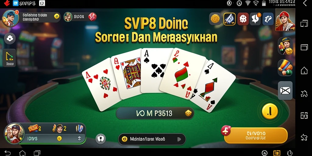 Tampilan gameplay seru dari SVIP8 yang menyenangkan.